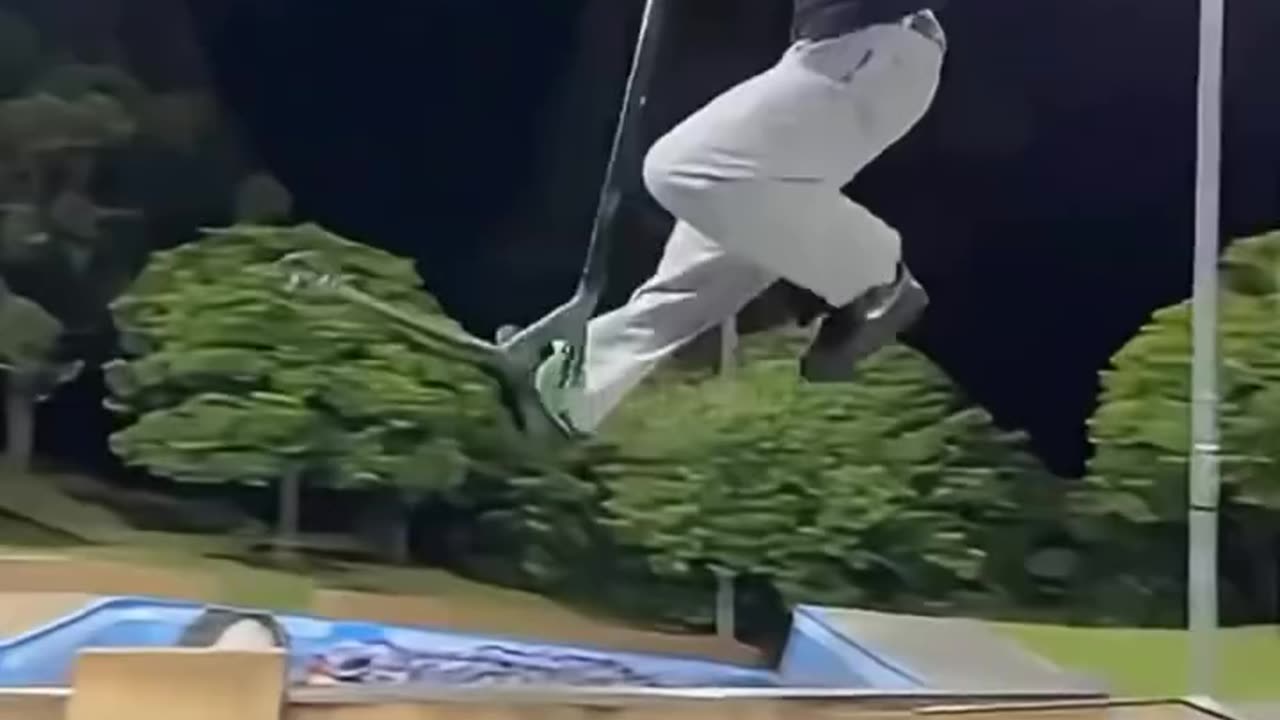 Perfect execution of stunts