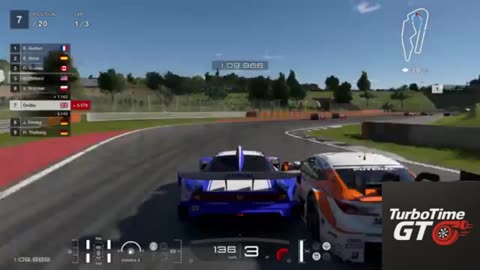 Gran Turismo 7 – 7th Place, Lap 2 of 3, Custom Race