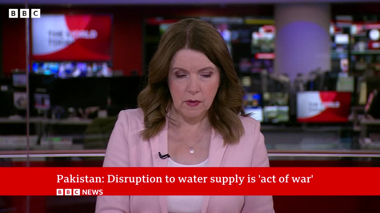 India’s Threat to Halt Kashmir Water Would Be Act of War, Warns Pakistan Minister | BBC News