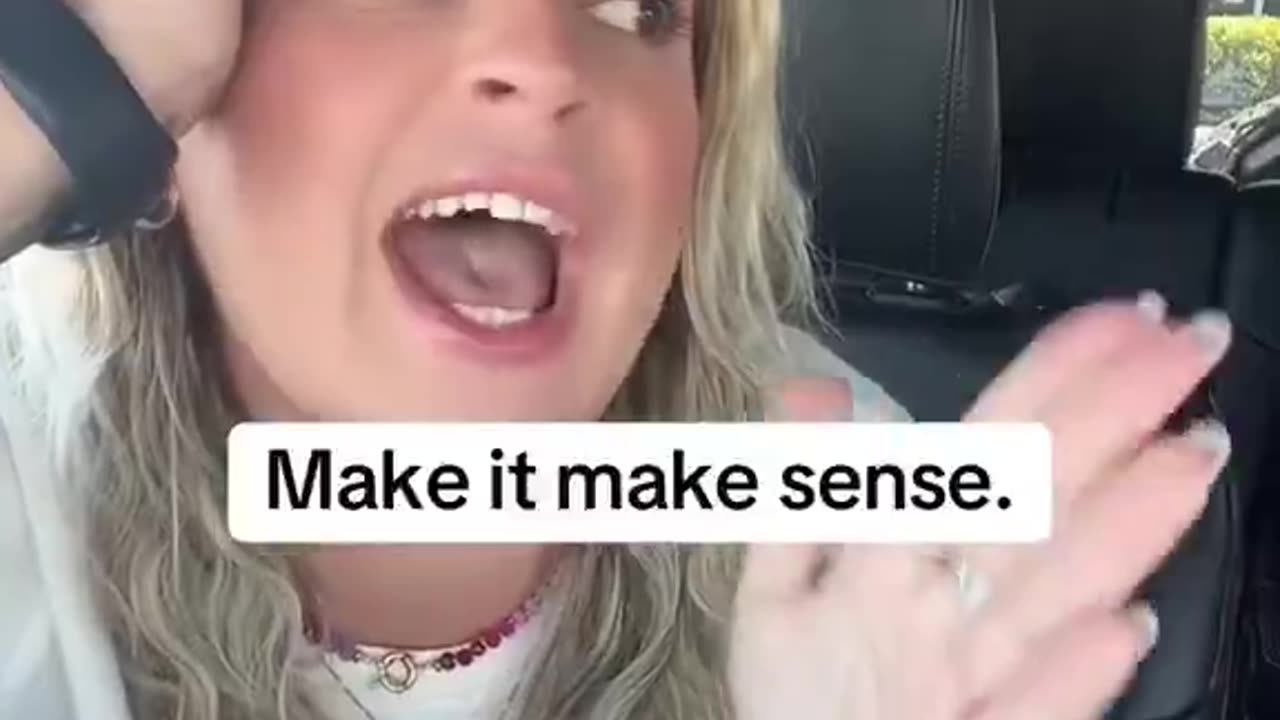 A lovely MAGA chick explode about the stupidity of the left green woke people