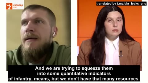 The Ukrainian Armed Forces are fighting with quantity, not quality