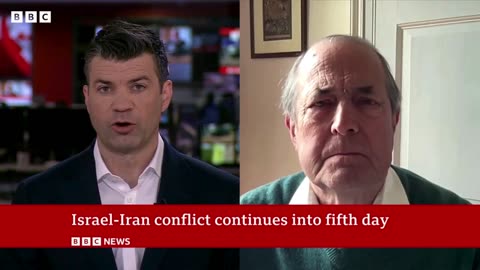 Iran and Israel exchange fire as Trump warns Iranians to evacuate Tehran | BBC News