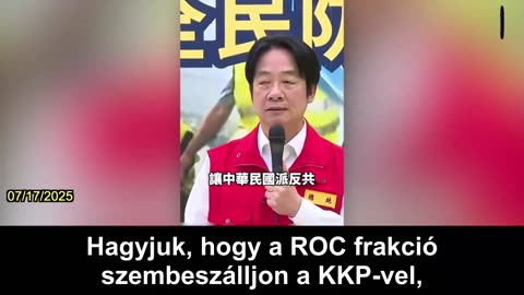 【HU】Lai Csing-te tajvani elnök részt vett a városi ellenálló képességet növelő gyakorlatokon
