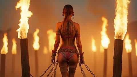 Techno Music Mix - Burning Dust - Do This Right (Official Music Video) - AI Cinematic