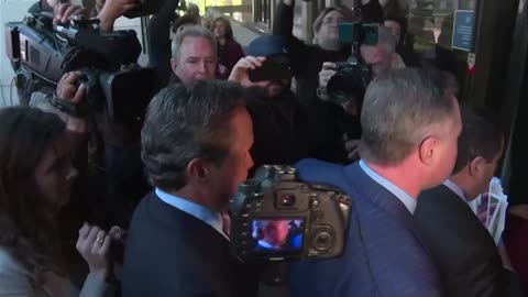 Alan Jackson, Nick Reiner's defense attorney arriving to court ahead of arraignment