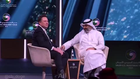Elon Musk's full interview from the Saudi-U.S. Investment Forum.