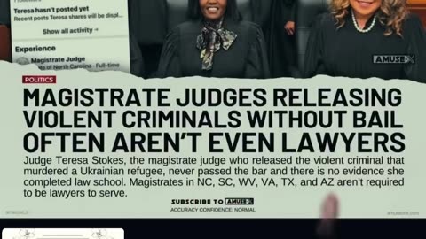 Politics - 2025 Insanity Liberal Globalist Commie Activist Judges Appointed No Legal Training