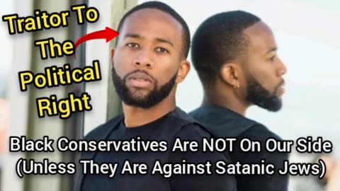 Black Conservatives Who Don't Stand Against The Satanic Jew, Aren't On Our Side