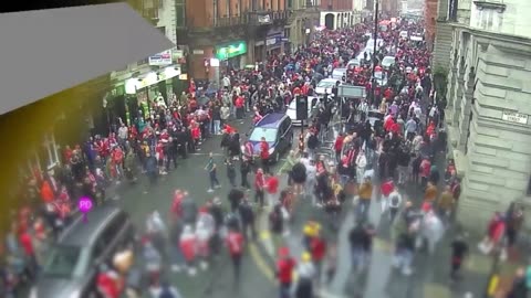 Merseyside Police release UNSEEN FOOTAGE of Paul Doyle in Liverpool parade after 21.5 year sentence