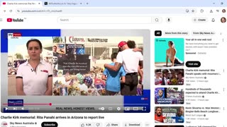 Sky News report from Phoenix on eve of Charlie Kirk memorial was part of Turning Point mega-ritual