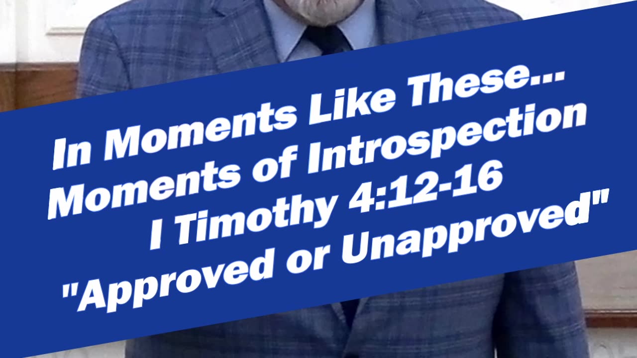 What it REALLY Means to Be "Approved of God" (Examine Yourself)