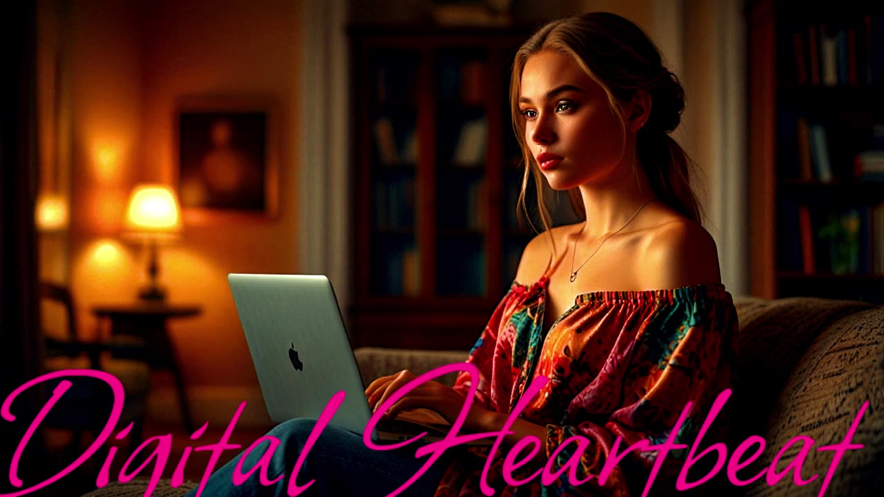 Electronic Music. Song Digital Heartbeat..