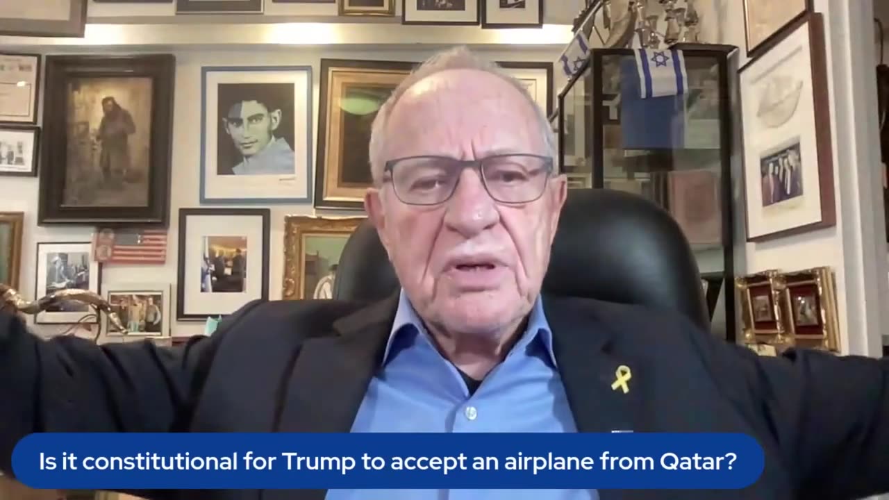 Alan Dershowitz Details Why Donald Trump Will Probably Keep $400 Million Jet