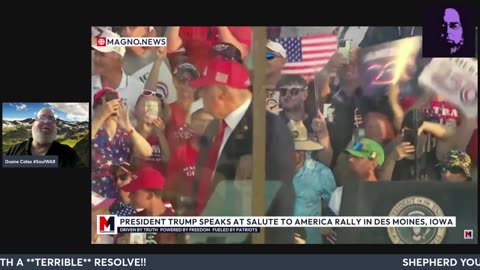THUNDERDOME SPECIAL!! PRESIDENT TRUMP'S 'SALUTE TO AMERICA' RALLY IN DES MOINES IOWA!