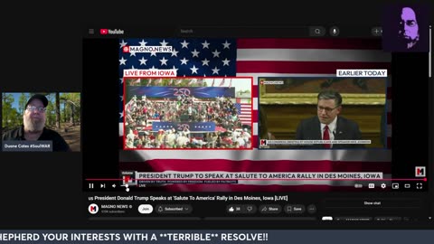 THUNDERDOME SPECIAL!! PRESIDENT TRUMP'S 'SALUTE TO AMERICA' RALLY IN DES MOINES IOWA!