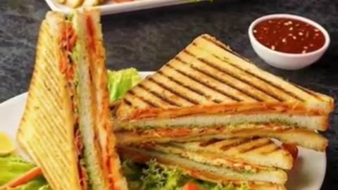 Two benefits of eating sandwich