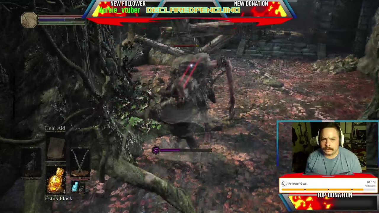 Lets Play Dark souls 3 pt.3 Defeating the Crystal Sage