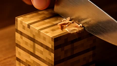 Wooden Block Cutting