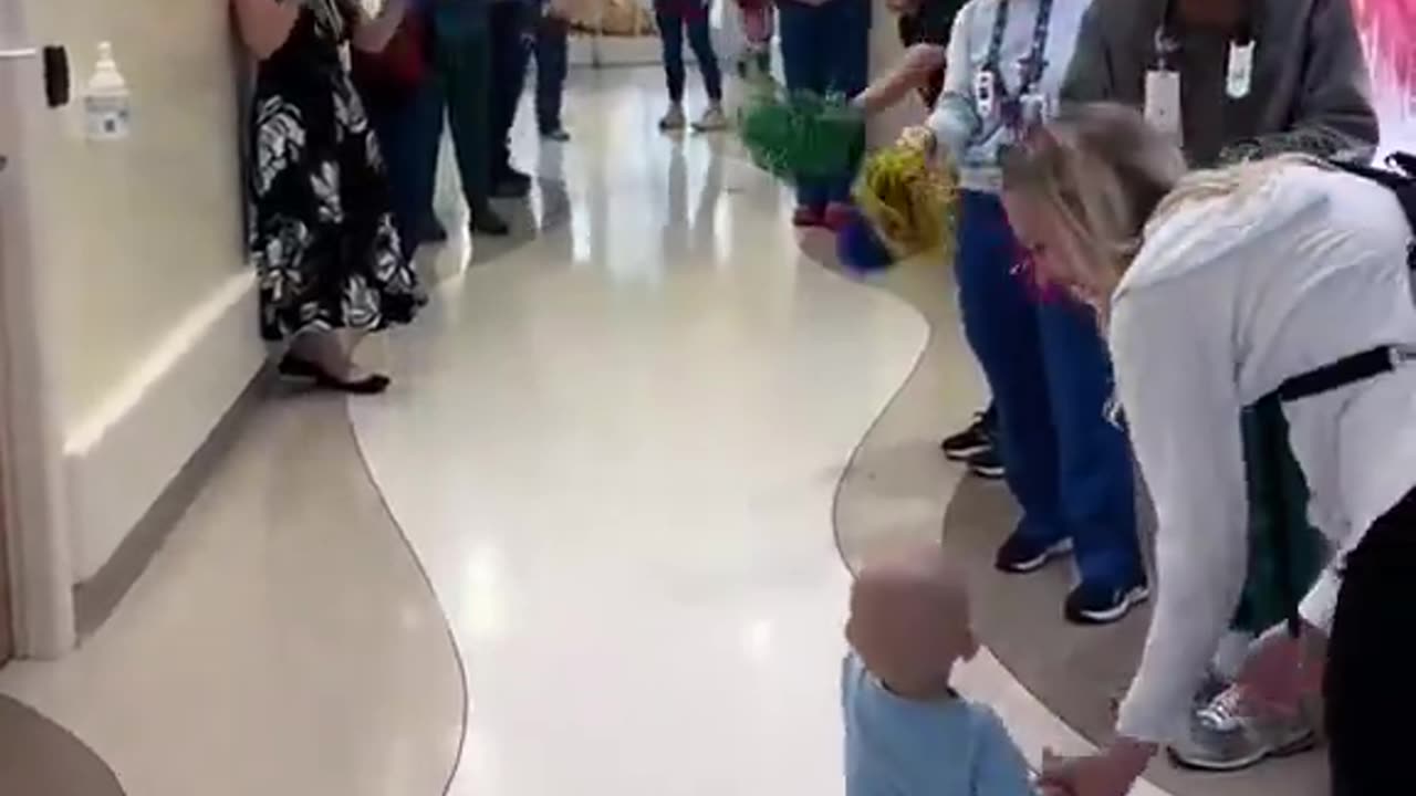 After 8 Months of Chemotherapy and a Liver Transplant, He Is Leaving the Hospital Cancer Free