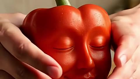 Cut the Pepper… Found a Puppy Inside!