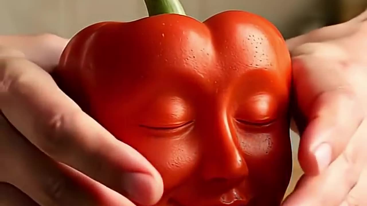 Cut the Pepper… Found a Puppy Inside!