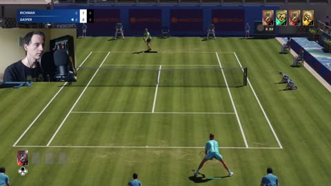 Tennis Elbow 4 Gameplay Federer vs Nadal RG PS5
