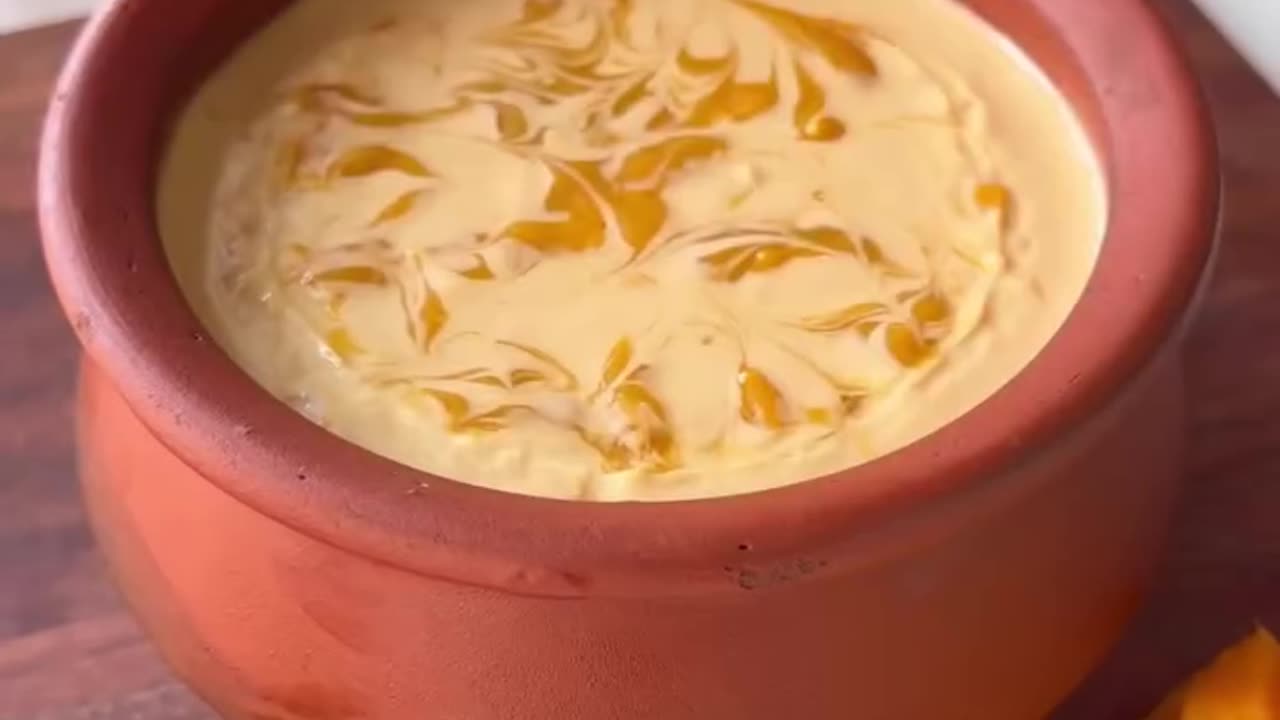 Mango Mishti Doi | Traditional Bengali Dessert with a Fruity Twist!