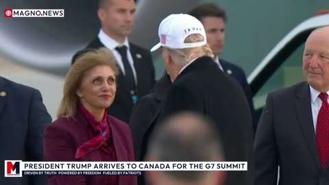 🇺🇸 President Donald Trump Arrives to Calgary, Canada for G7 Leaders Summit [LIVE]