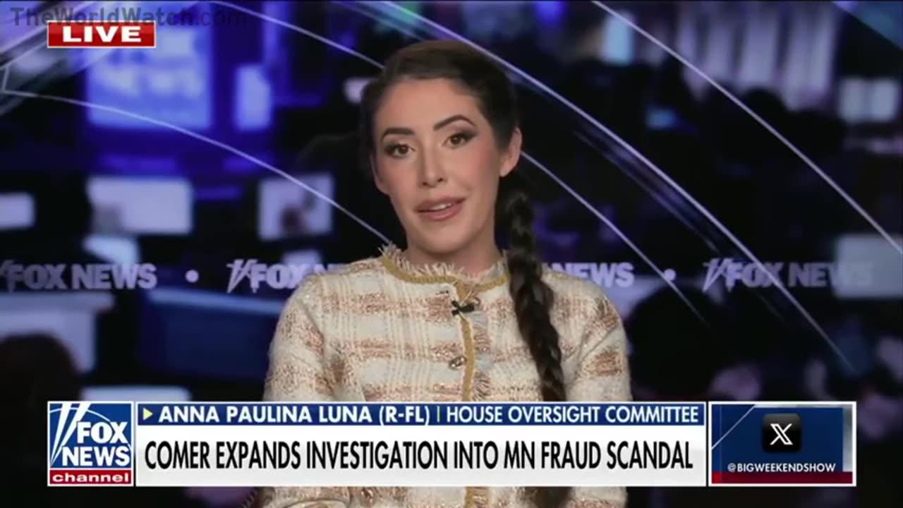 REP. ANNA PAULINA LUNA GOES OFF ON MINNESOTA’S SOMALI FRAUD SCANDAL!