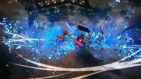 Demon Slayer: Kimetsu no Yaiba Infinity Castle - Akaza vs Giyu