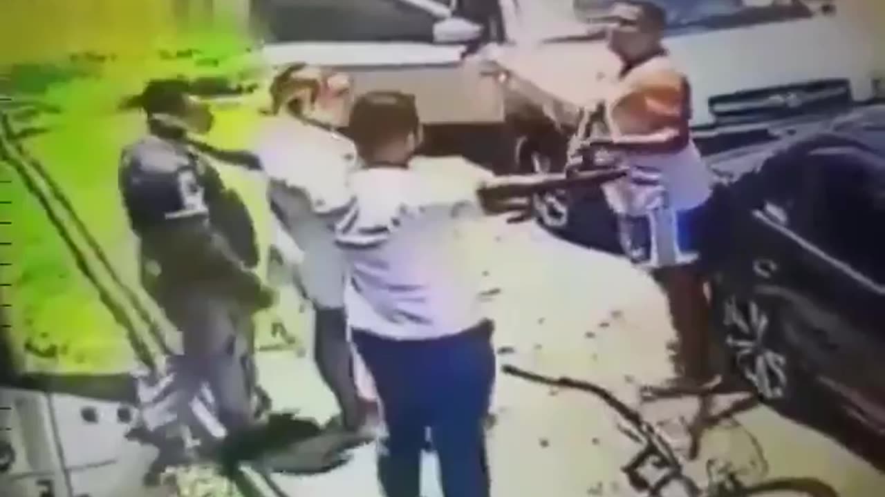 When you have zero survival instinct. What a dumb ass.