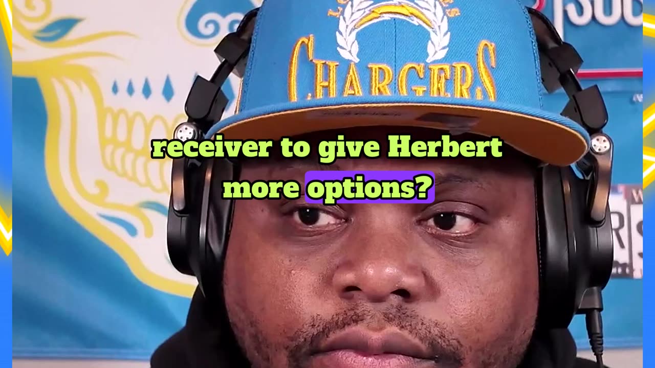 Who is the best option at 22 for the Chargers Tetairoa McMillan or Colston Loveland?