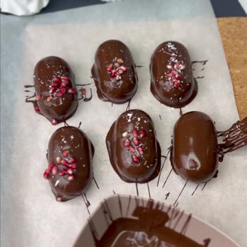 Зефир с гранатом в шоколаде ❤️ РЕЦЕПТ