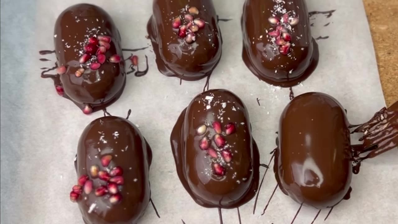 Зефир с гранатом в шоколаде ❤️ РЕЦЕПТ