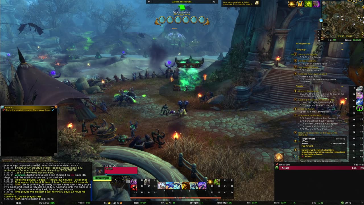 WoW Legion Remix ➡ Unholy Death Knight