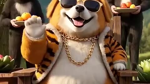 Master Dog Shows How to Make a Tiger Shirt