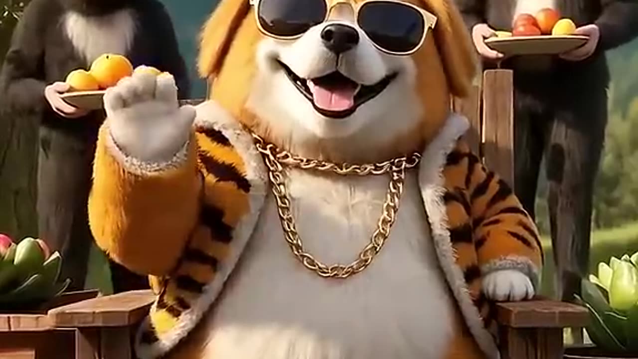 Master Dog Shows How to Make a Tiger Shirt