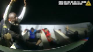 WATCH🚨13 illegal aliens in Federal Custody! Sunday night our @CBP San Diego Air and Marine Branch targeted and interdicted a non compliant 30'panga off the coast of San Diego. Disabling fire was needed to stop the vessel that failed to heave. We