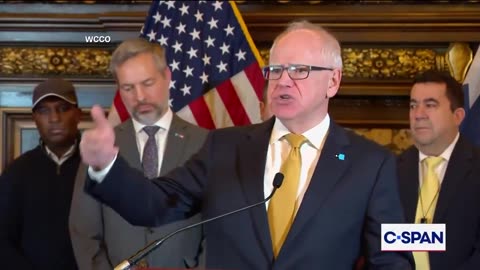 Tim Walz wants US taxpayers to pay his state for damages