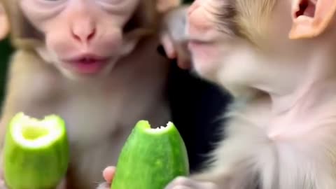 Cutest Baby Monkey EVER! 🥰 #Shorts