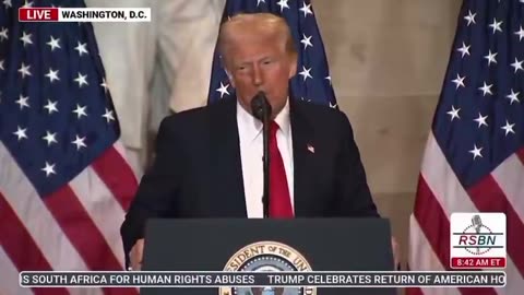 Tổng thống Trump: “Tôi thực sự tin rằng bạn không thể hạnh phúc nếu thiếu tôn giáo…