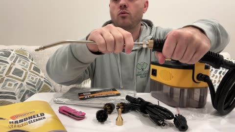 Review Unboxing Steam Cleaner from Vminno