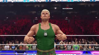 WWE Cody Guile VS Strowman Street Fighter Edition - HDR