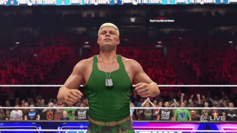 WWE Cody Guile VS Strowman Street Fighter Edition - HDR