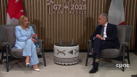 PM Carney meets with Italian PM Giorgia Meloni at G7 Leaders’ Summit