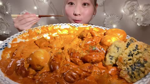 Cheesy Fried Mukbang