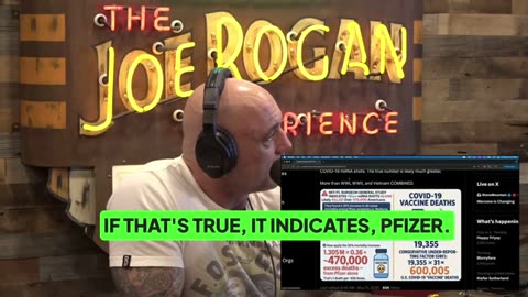 “JOE ROGAN: Florida Dept. of Health Study Shows COVID mRNA Vax Killed More Americans....