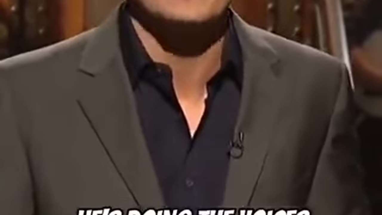 Seth McFarlane Doing Voice Acting on the fly