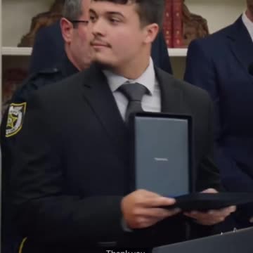 President Trump Formally Honors the Bravery and Sacrifice of Officers Who Died in the Line of Duty