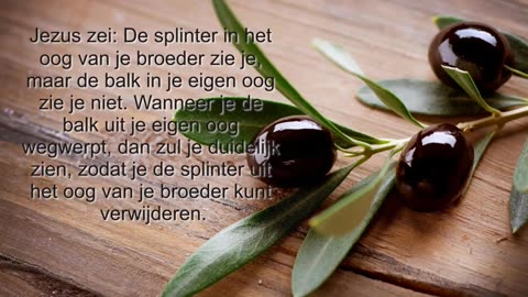 De splinter in het oog